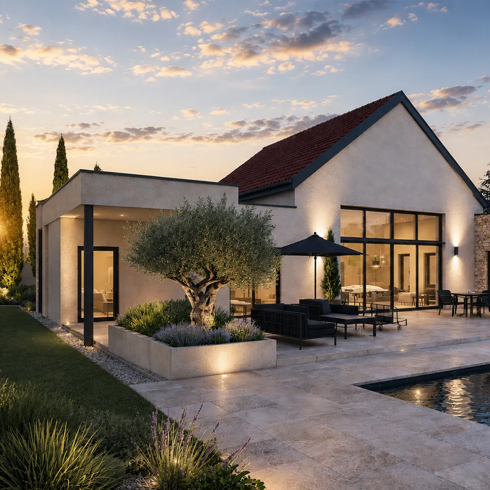 maison contemporaine style