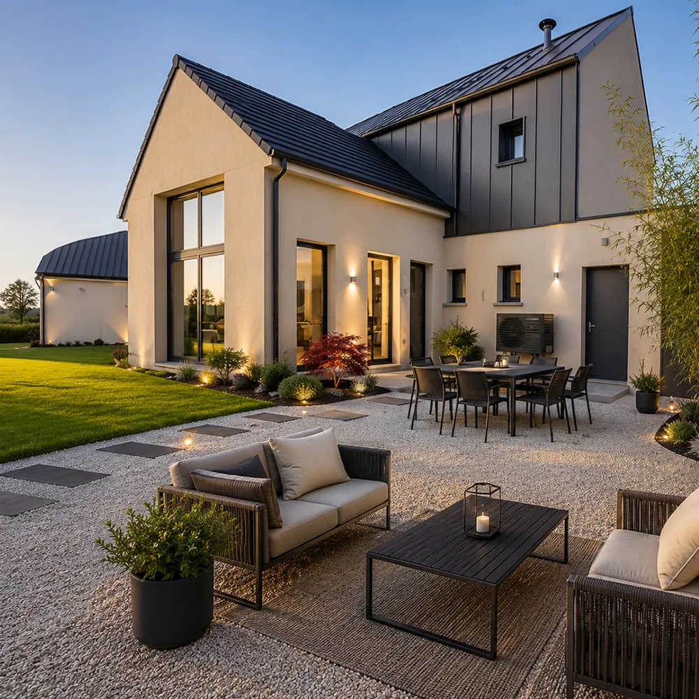 une image d-une maison contemporaine